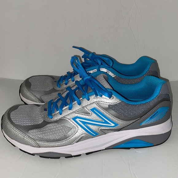 New Balance W1540v3 Blue and Gray Women's - Picture 4 of 11